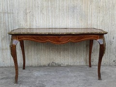 French Marquetry Bronze Ormolu Mounted Coffee Table