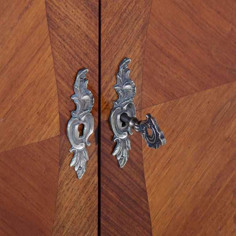 French Marquetry Cabinet Armoire In Good Condition In Vancouver, British Columbia