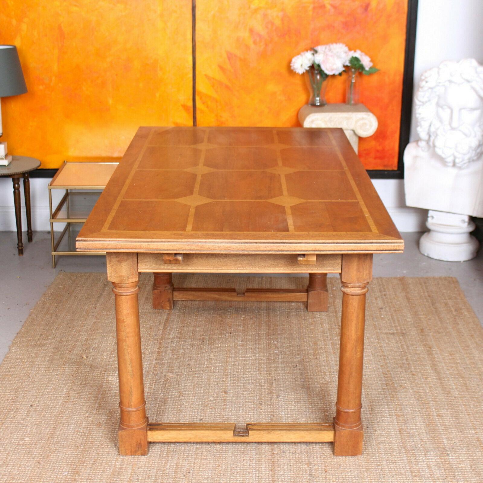French Marquetry Dining Table For Sale 7