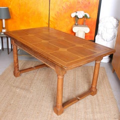 French Marquetry Dining Table