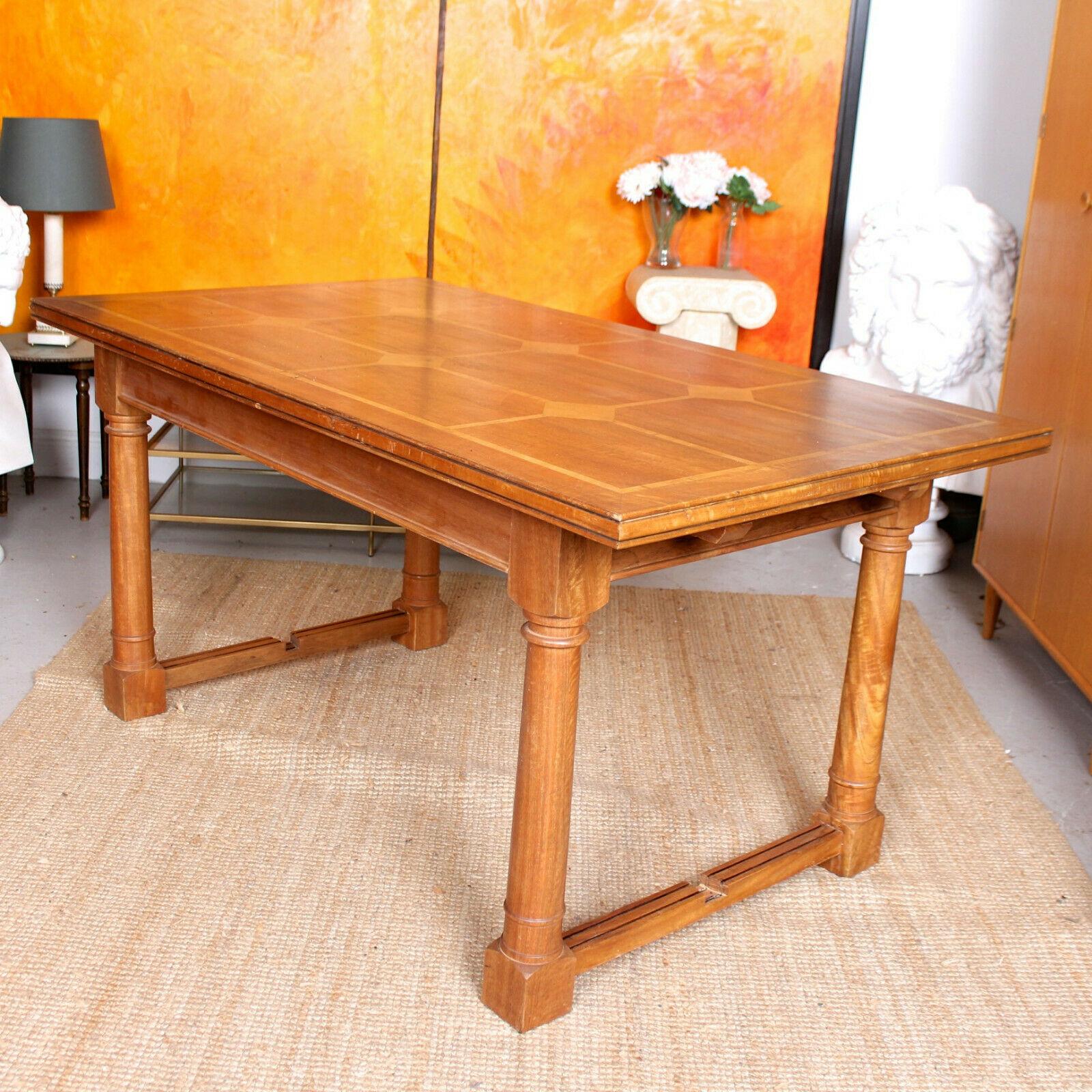 French Marquetry Dining Table For Sale 3