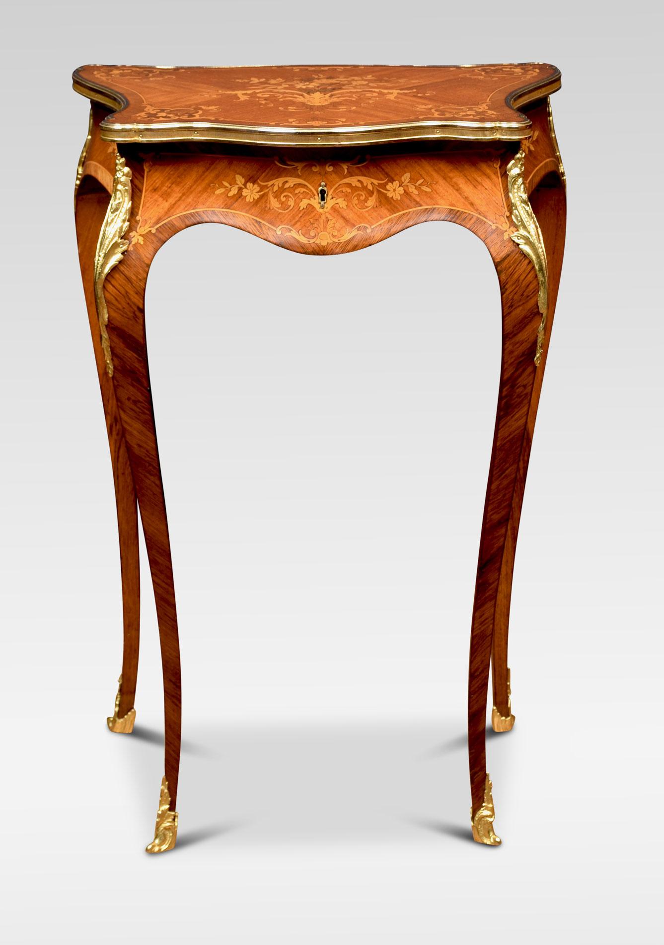 French marquetry Dressing Table 2