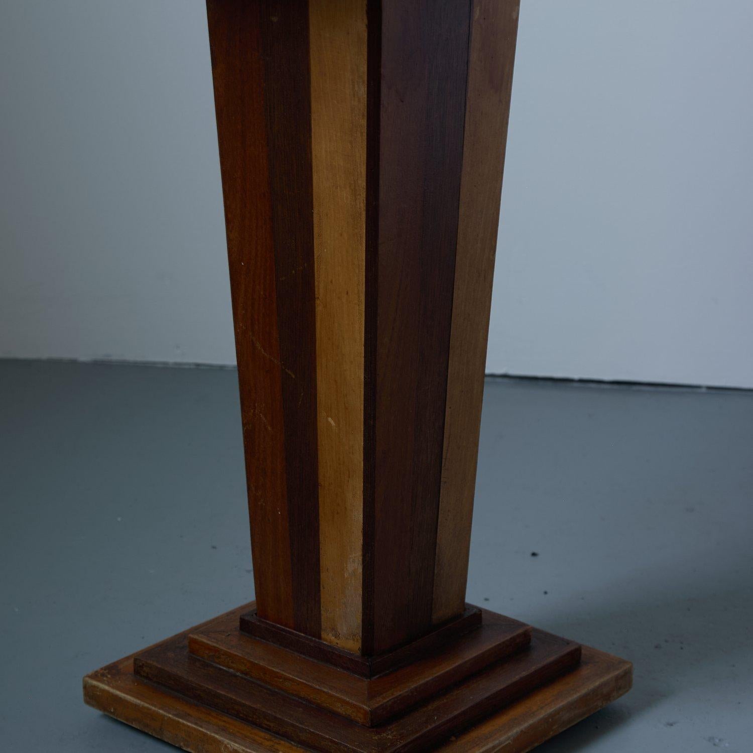 Mesa de juegos francesa de marquetería, años 30 en venta 4