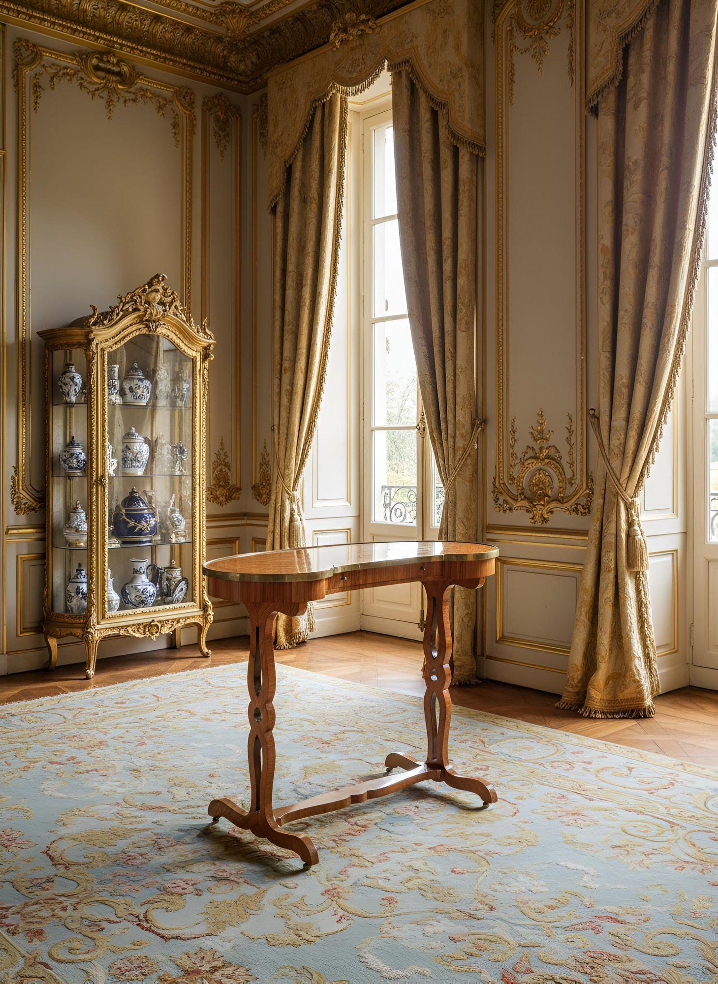 Scrivania con intarsio francese del XIX secolo in vendita 14