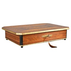 French Marquetry Jewelry Box Napoleon III