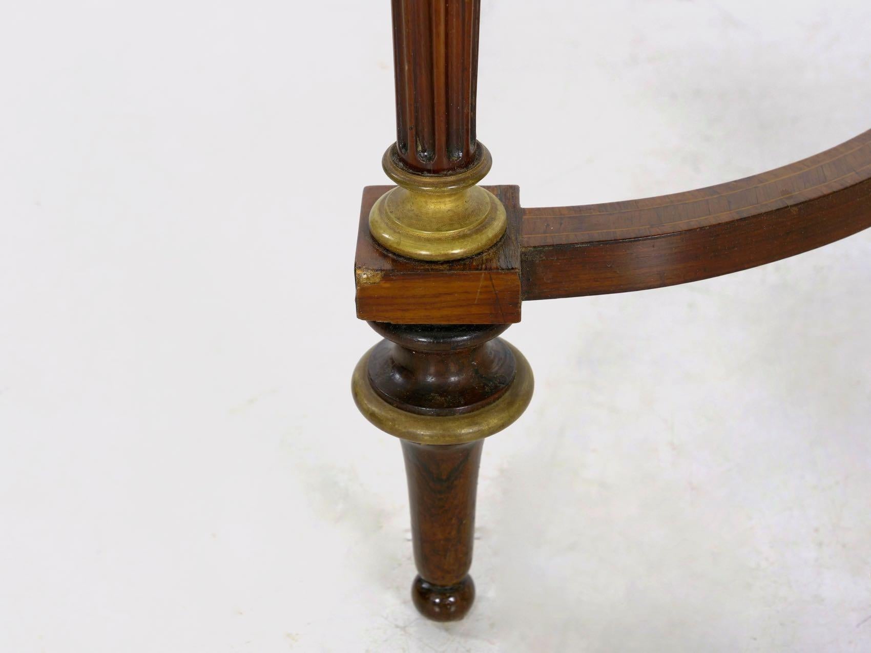 French Marquetry Wine Serving Accent Table by Paul Sormani & Fils 5