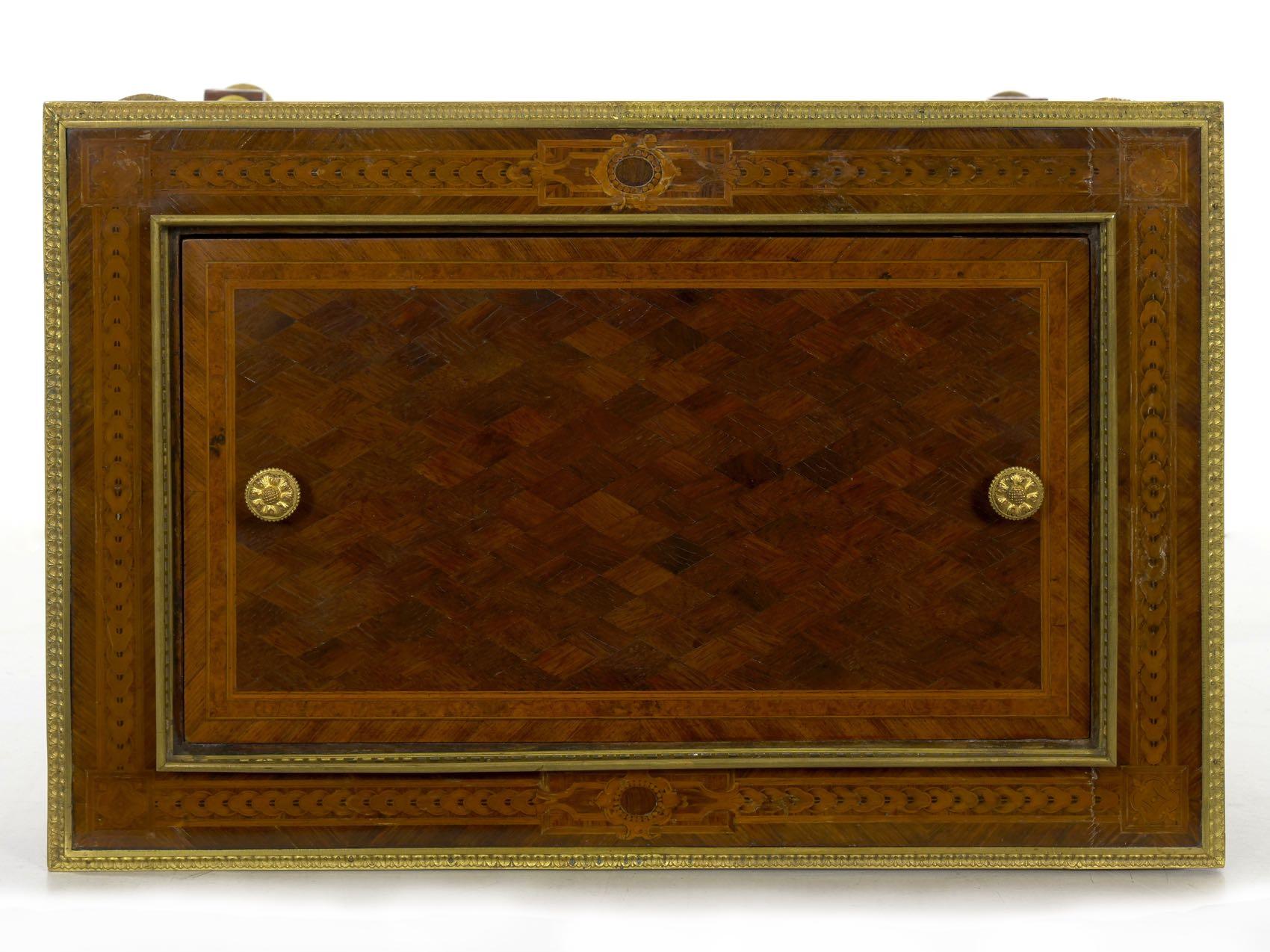 French Marquetry Wine Serving Accent Table by Paul Sormani & Fils 8