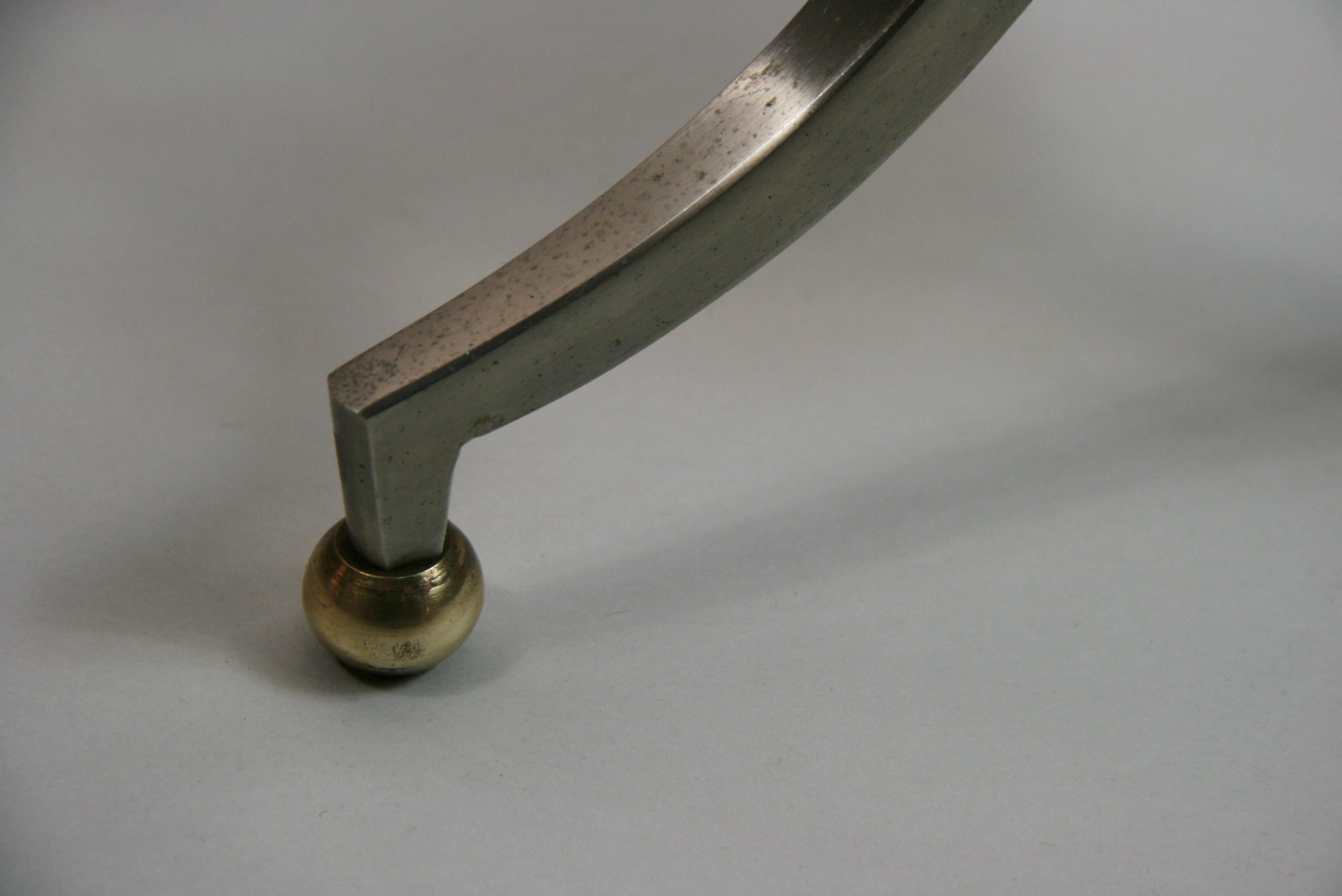 Mid-20th Century French Mason Jansen  Adjustable Tripod Floor Lamp '2 available'