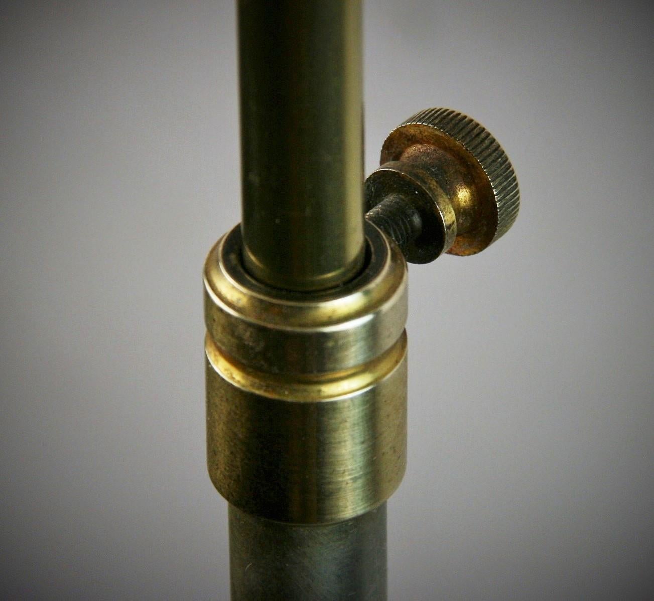 French Mason Jansen  Adjustable Tripod Floor Lamp '2 available' 2