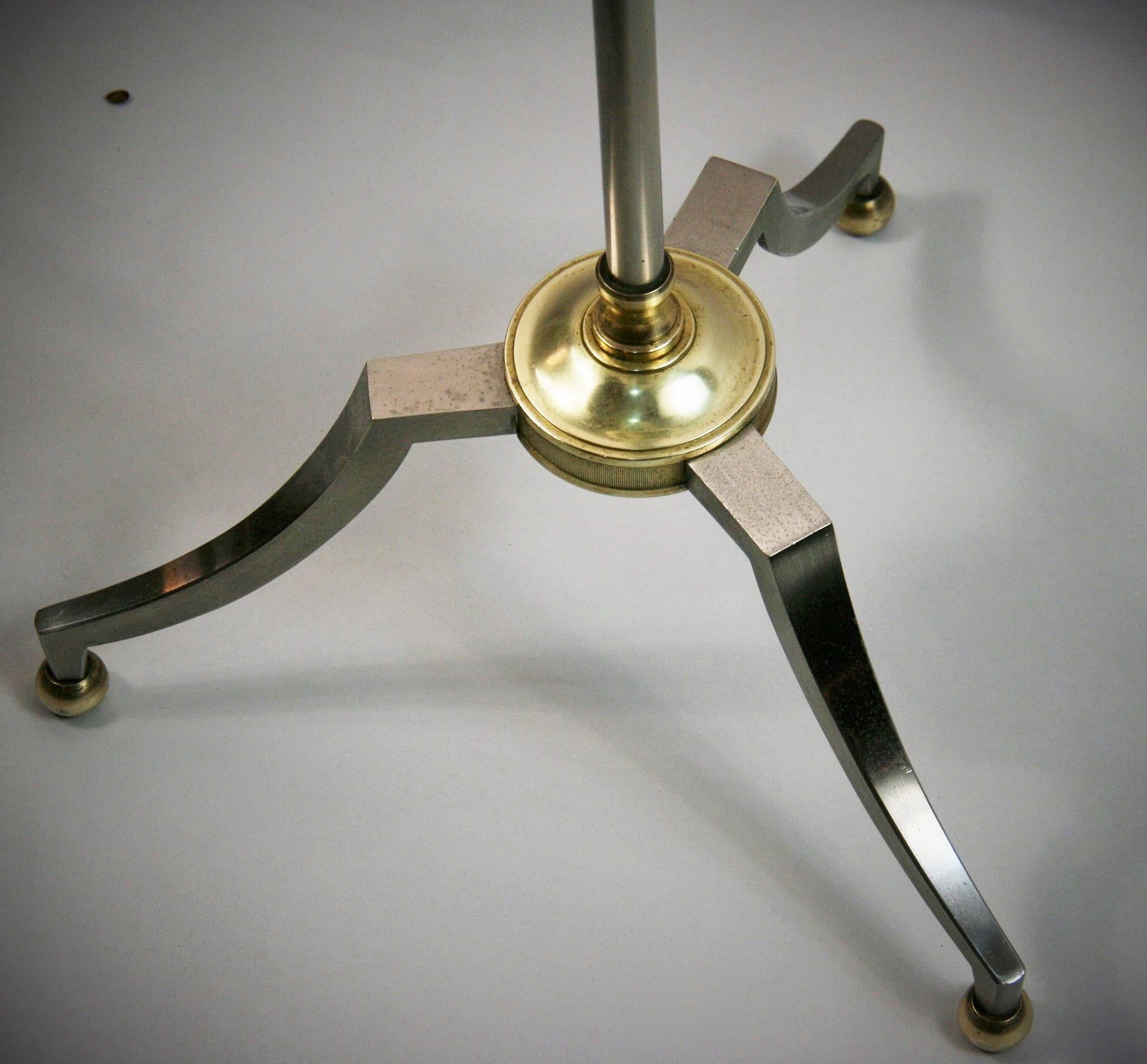 French Mason Jansen  Adjustable Tripod Floor Lamp '2 available' 3