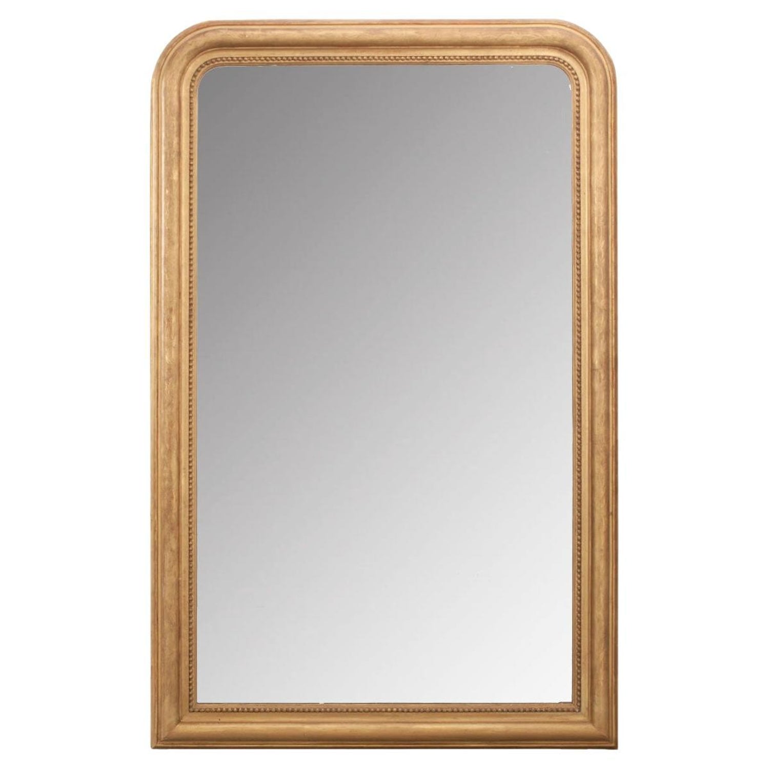 French Louis Philippe Grand Napoleon Mirror in Black For Sale at 1stDibs
