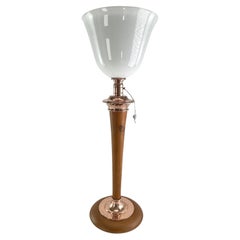 Französische MAZDA-Lampen-Tischlampen ART DECO, 1930er Jahre