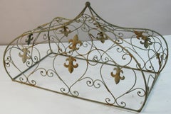 French Metal Architectural Domed Garden Element # 2