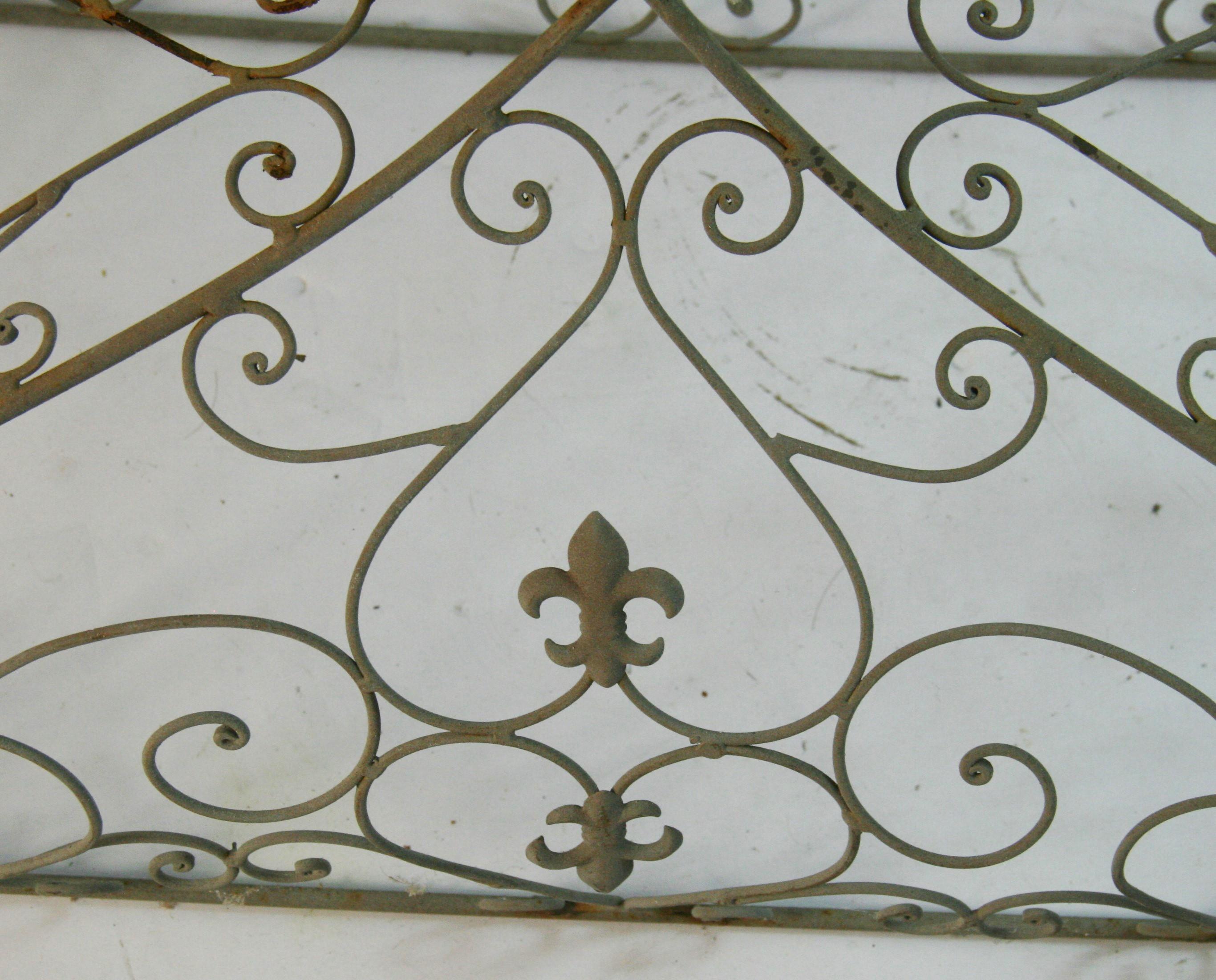Antique French Metal Architectural Domed Garden Ornament # one For Sale 1