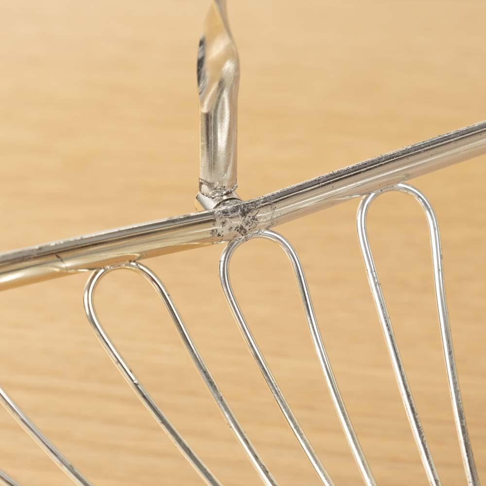 Cestino francese in metallo con manico in vendita 4