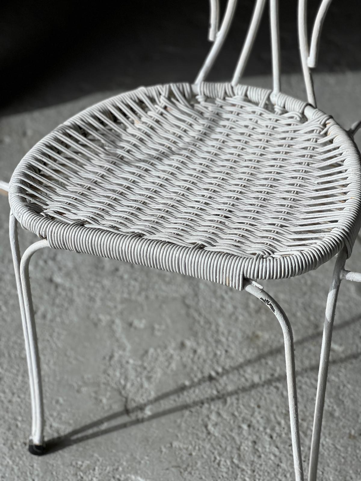 Métal Ensemble de jardin français en métal, 1950