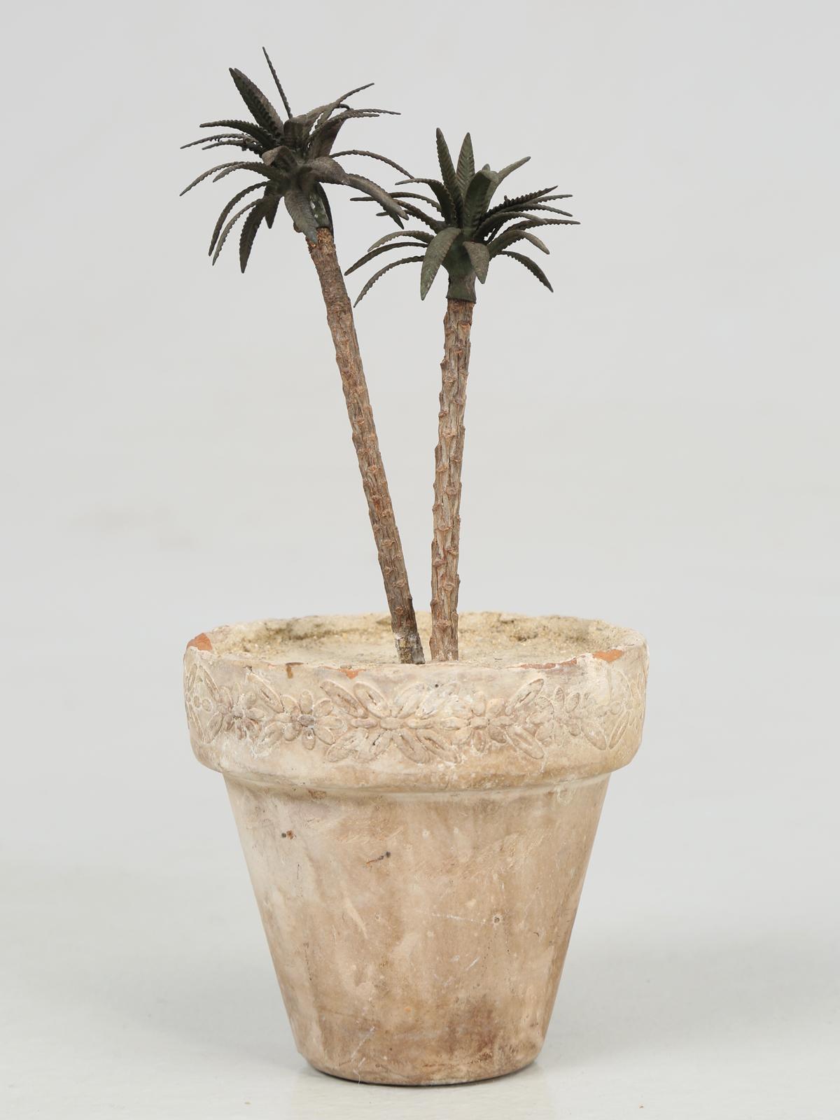French Metal Palm Trees in Clay Pots 5