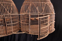 French Metal Wire  Double Bird Cage