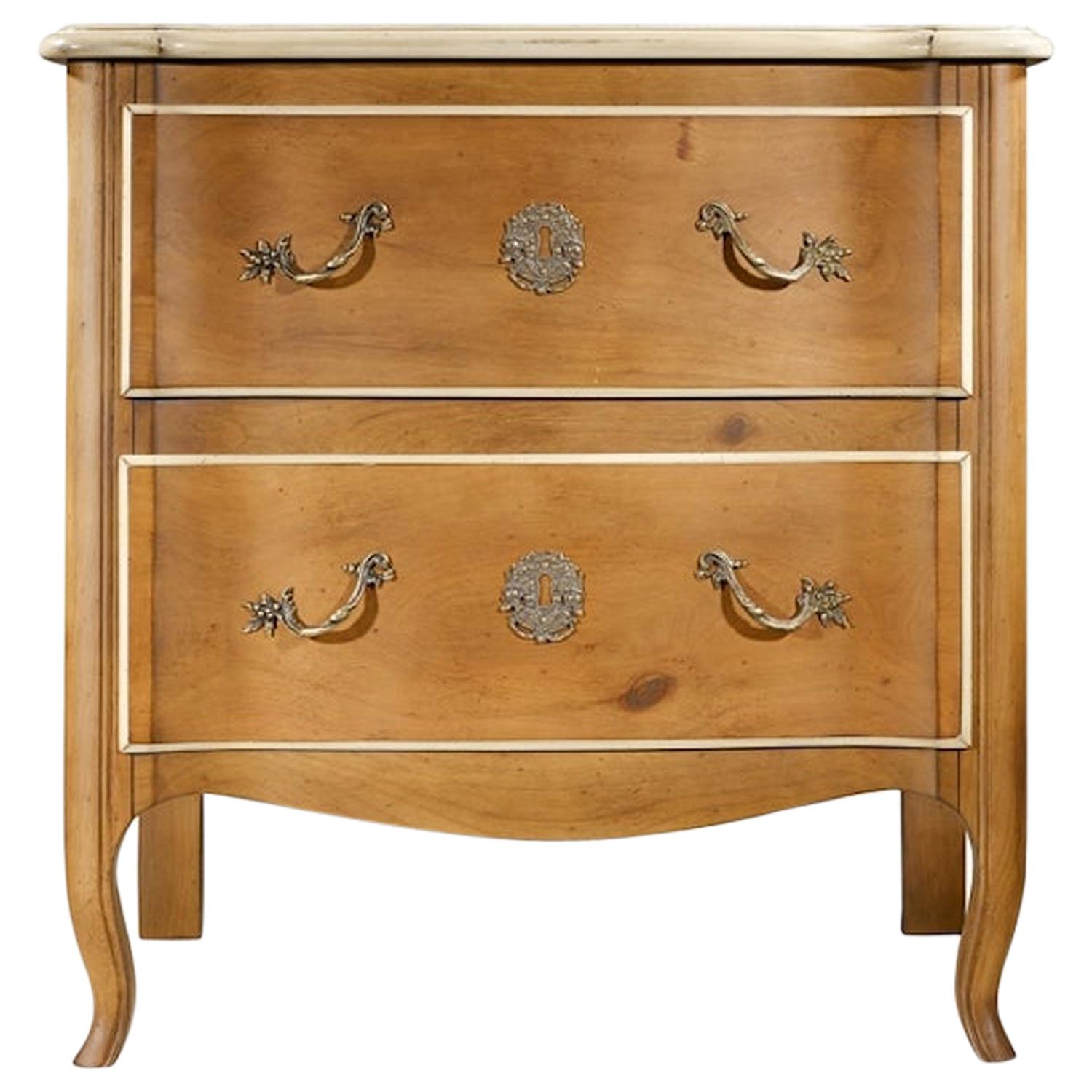 French Michelet Louis XVI Bedside Table, 20th Century For Sale