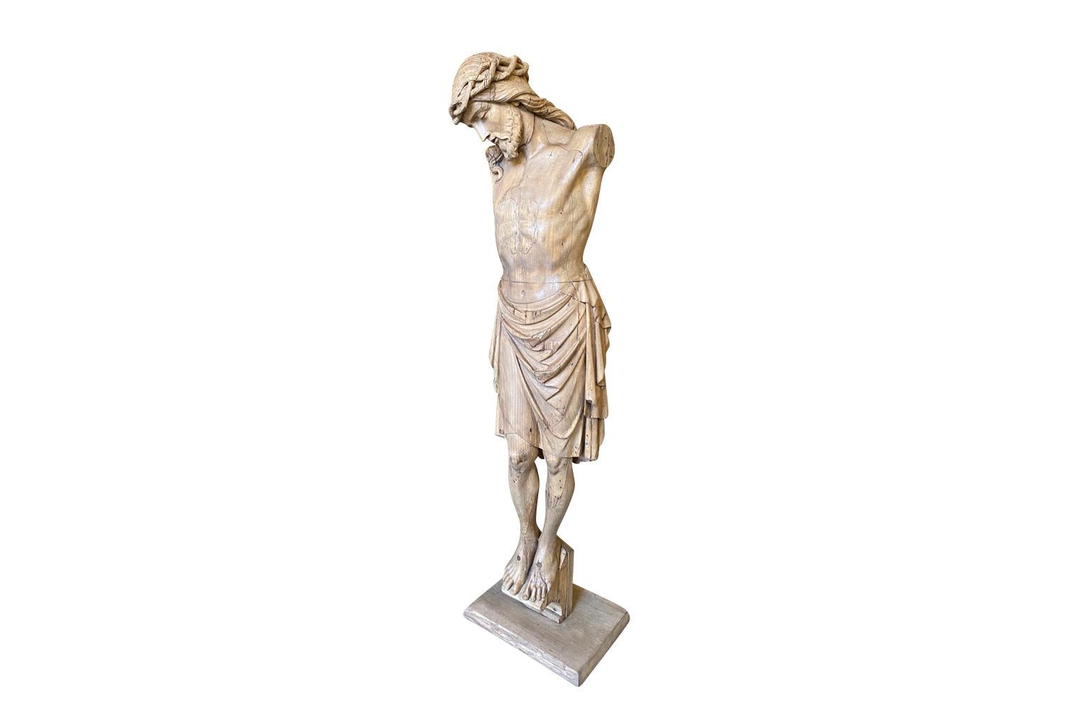 French Mid-16th Century Body Of Christ In Good Condition In Round Top, TX