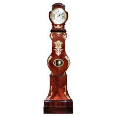 Antique French Mid 18th Century Louis XV Period Tall Case Clock, circa 1740