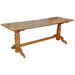 Table console française du milieu du XIXe siècle