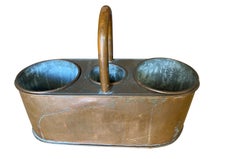 French Mid-19th Century Copper Wine Bottle Cooler