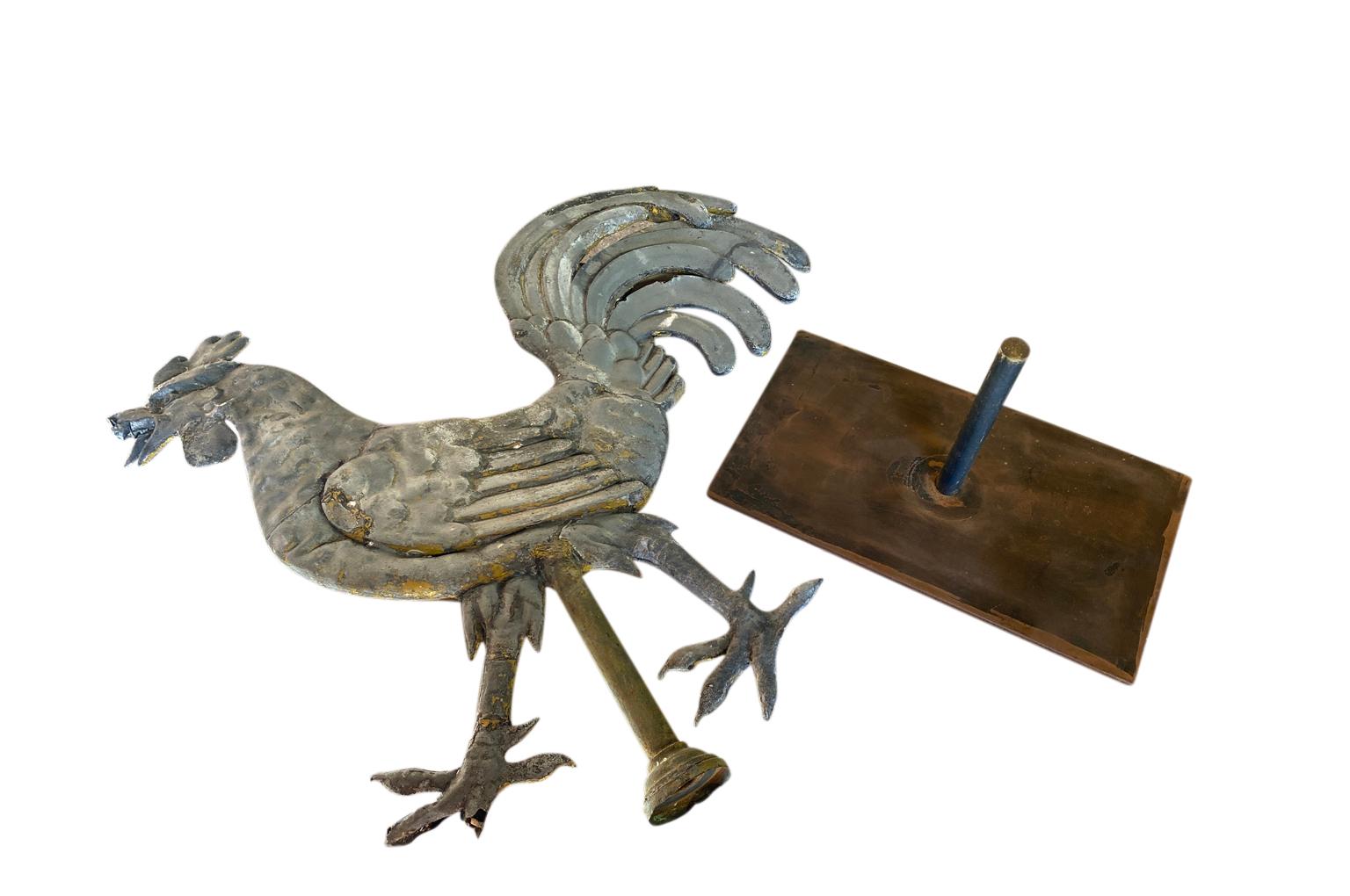 French Mid-19th Century Coq, Rooster In Good Condition For Sale In Atlanta, GA
