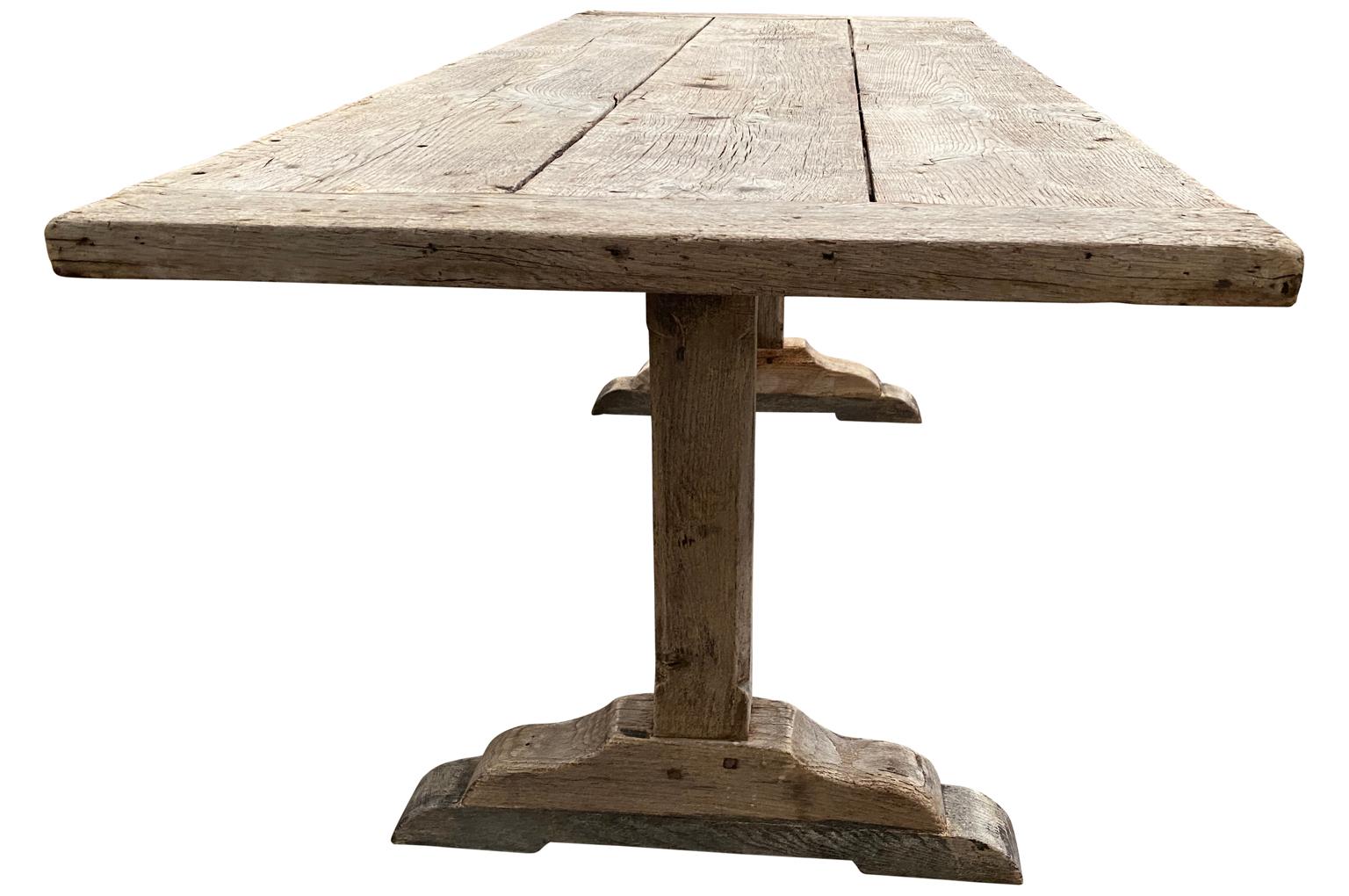 French Mid-19th Century Farm Table 2