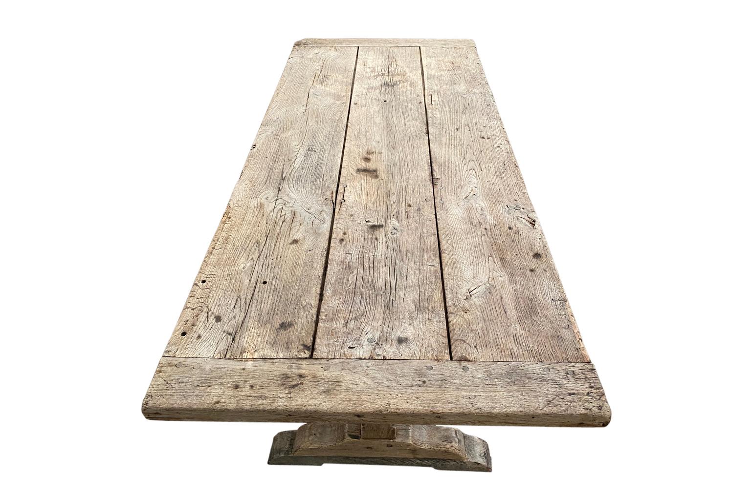 French Mid-19th Century Farm Table 3