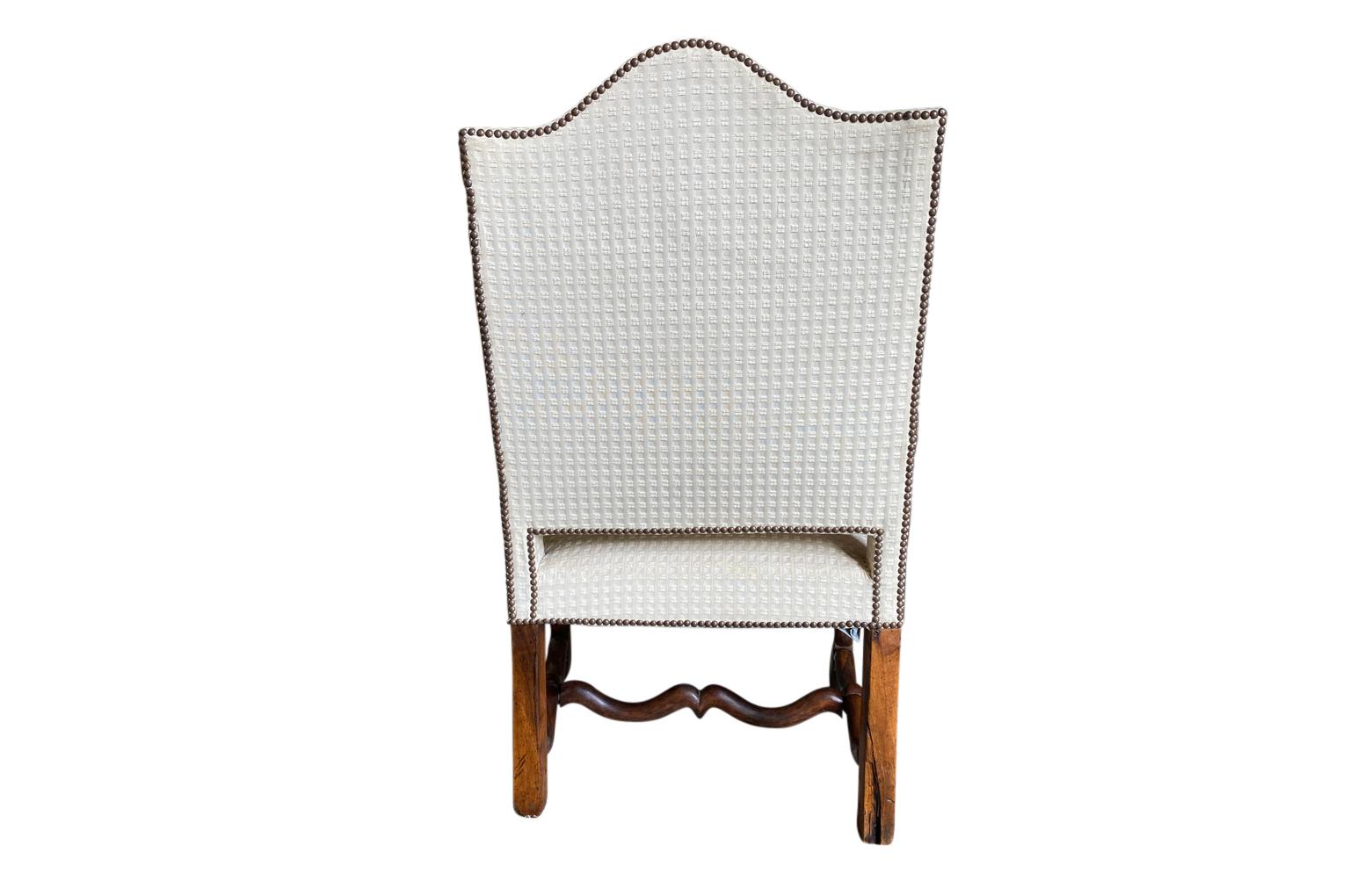 Sessel im Louis-XIII-Stil aus der Mitte des 19. Jahrhunderts im Angebot 7