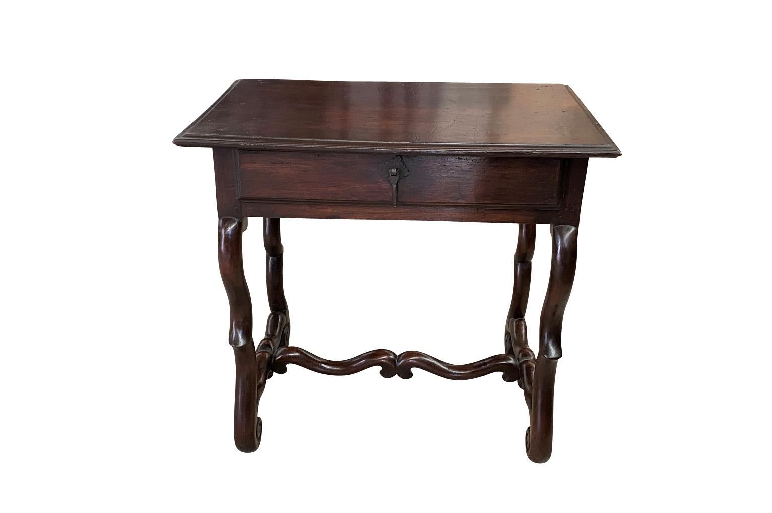French Mid-19th Century Louis XIII Style Side Table 2