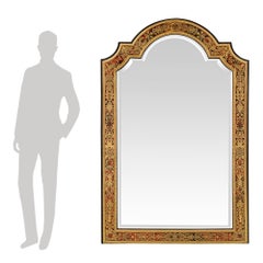 French Mid 19th Century Louis XIV St. Boulle Mirror