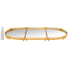 French mid 19th century Louis XVI st. Ormolu centerpiece plateau