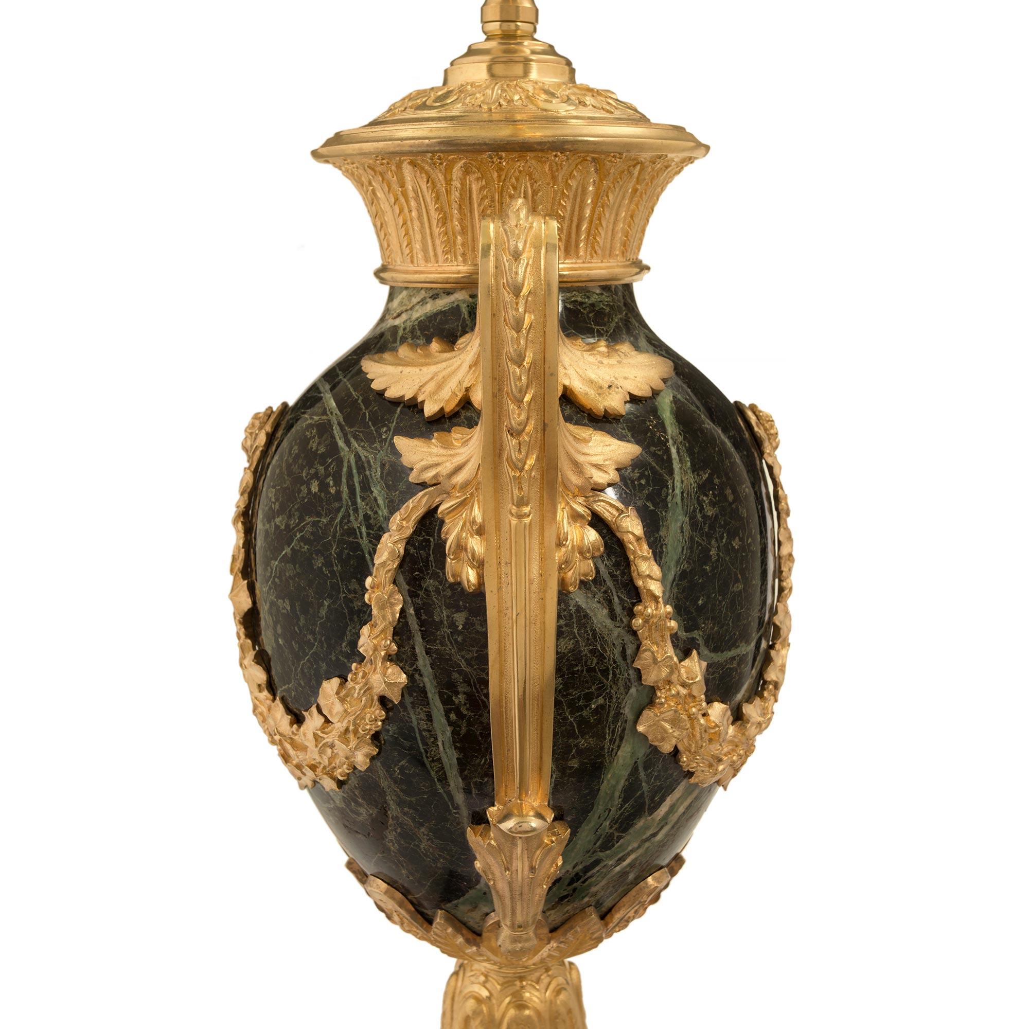 French Mid 19th Century Louis XVI St. Single Lamp 2