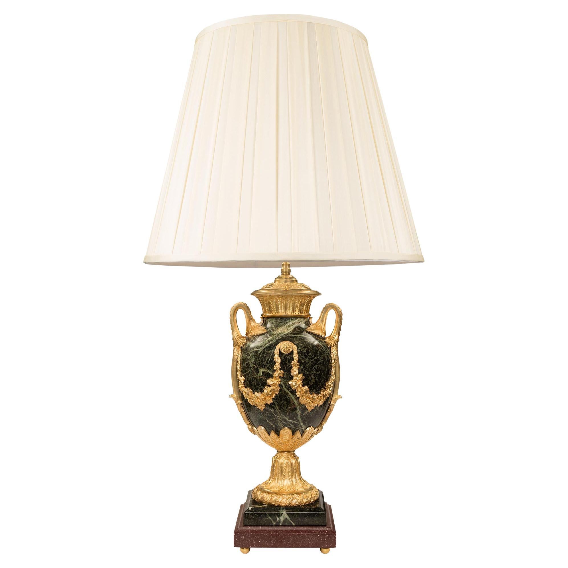French Mid 19th Century Louis XVI St. Single Lamp