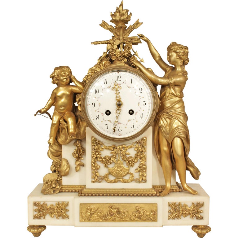 Featured image of post French Gilt Ormolu Clock