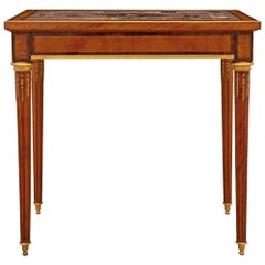 French Mid-19th Century Louis XVI Style Rectangular Side Table