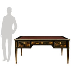 French mid 19th century Napoleon III Period Japanese Lacquer, Ormolu and Giltwoo