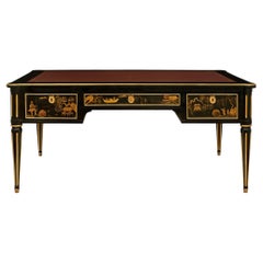 French mid 19th century Napoleon III Period Japanese Lacquer, Ormolu and Giltwoo