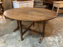 French Mid-19th Century Table Vigneron, Wine Tasting Table