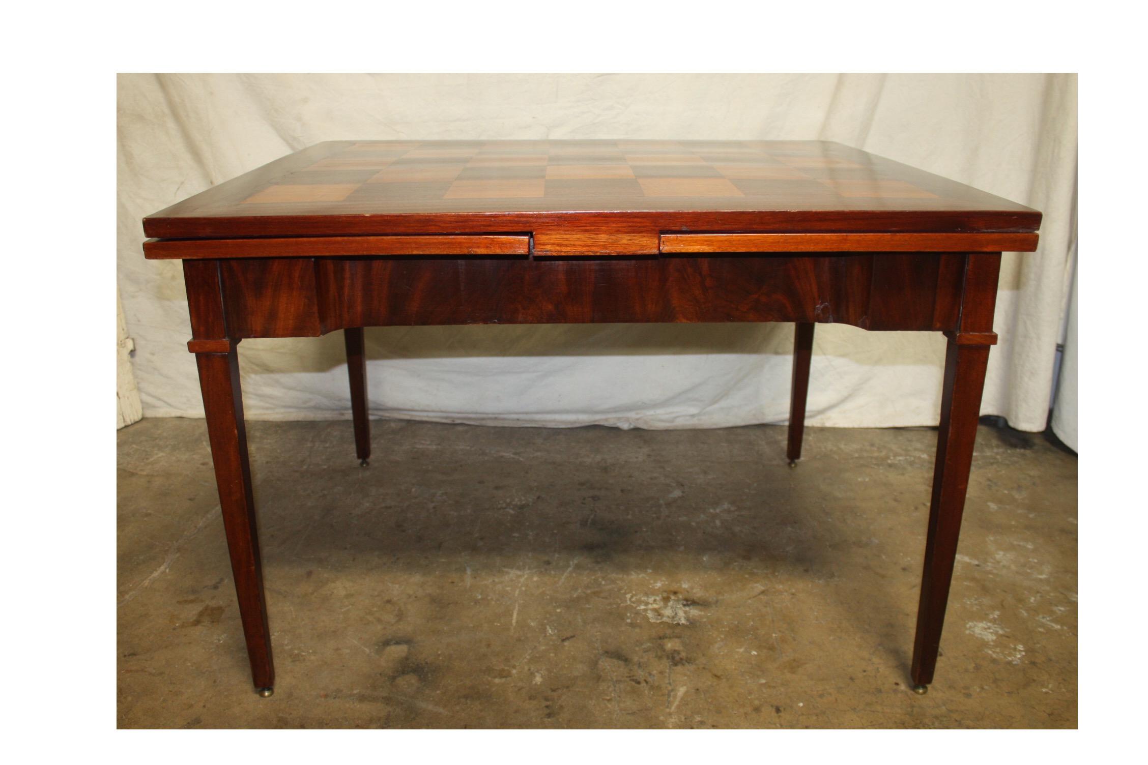 Directoire French Mid-20th Century Game Table