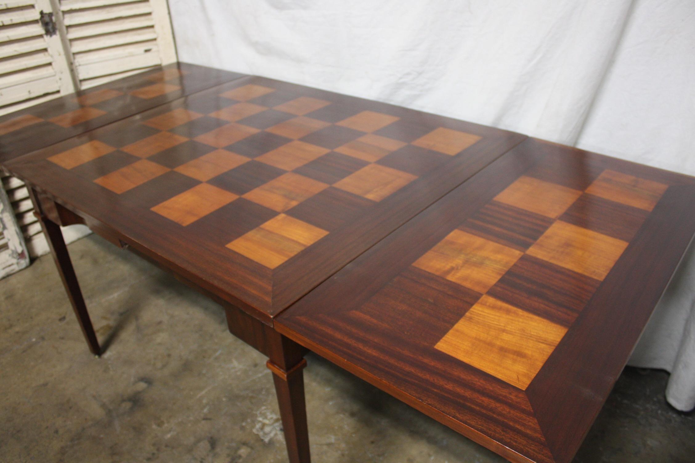 French Mid-20th Century Game Table 3