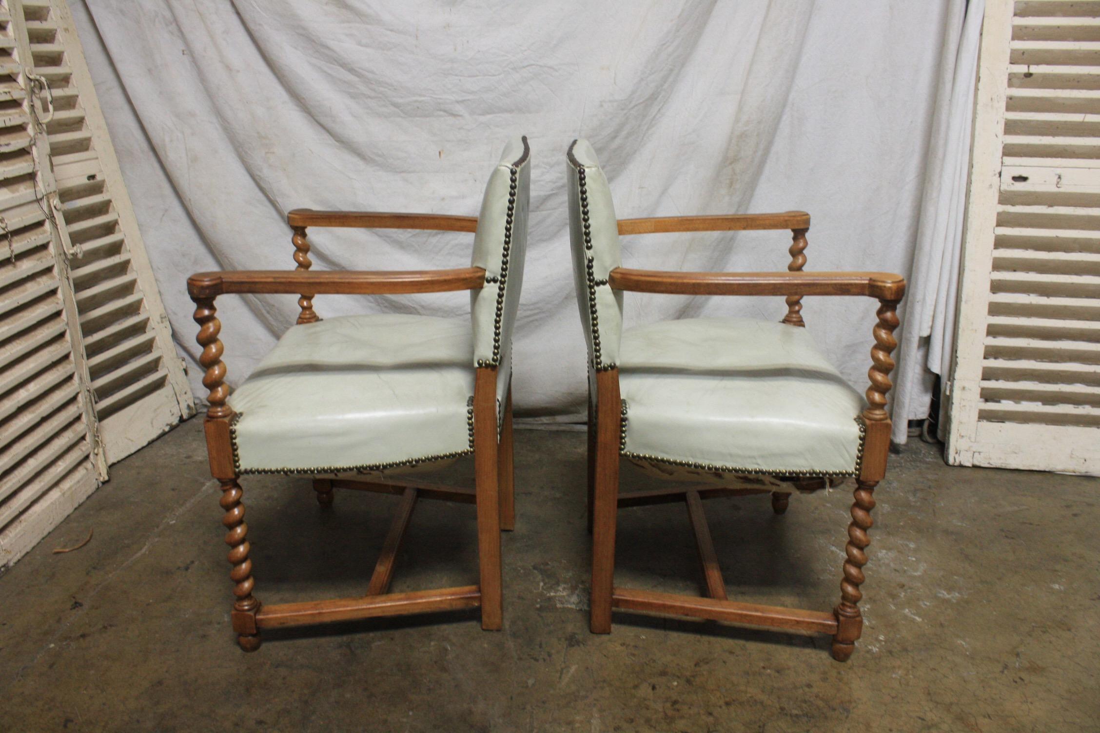 French Mid-20th Century Pairs of Armchairs 10