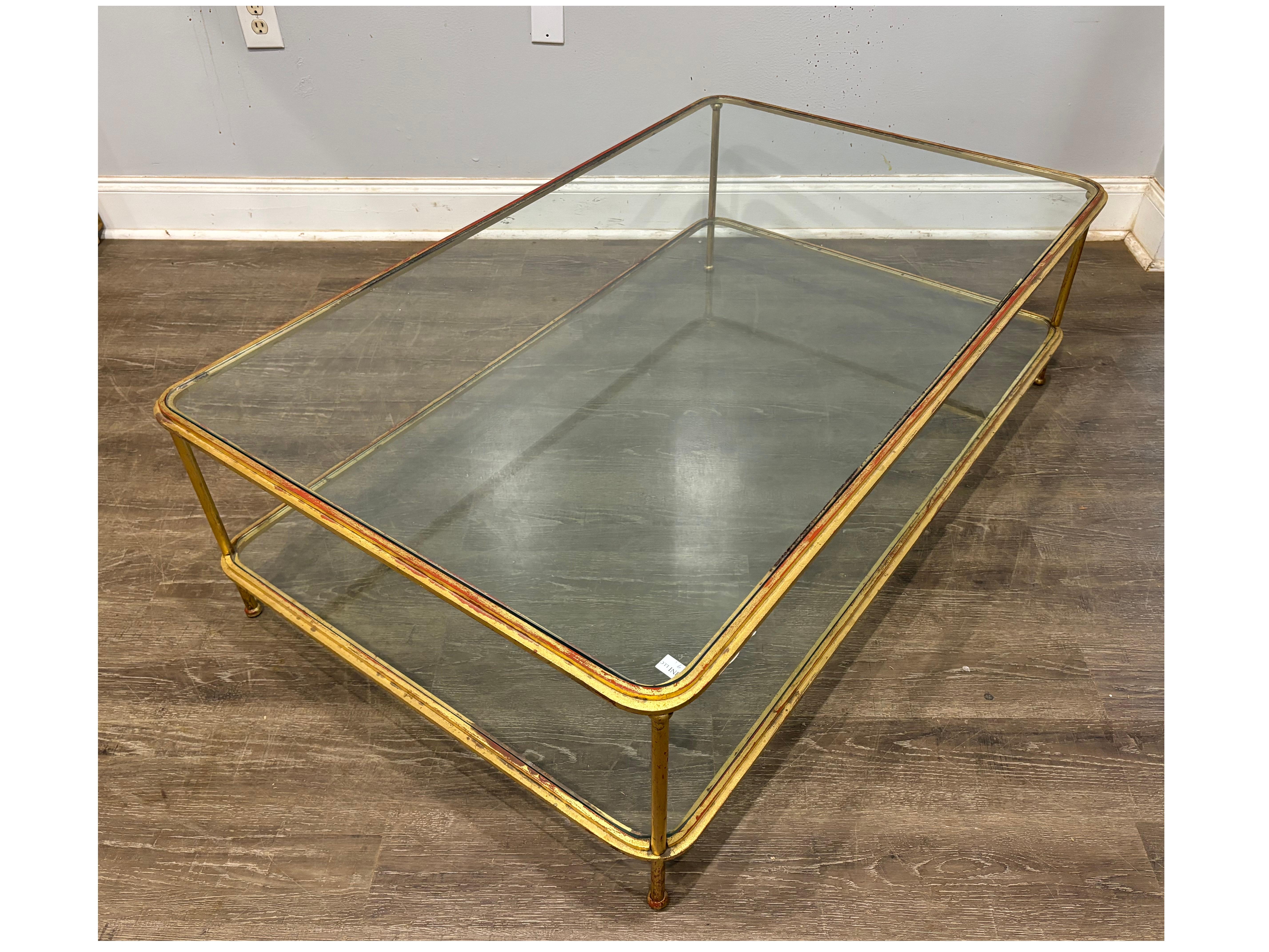 French Mid 20th Century Sofa Table For Sale 4