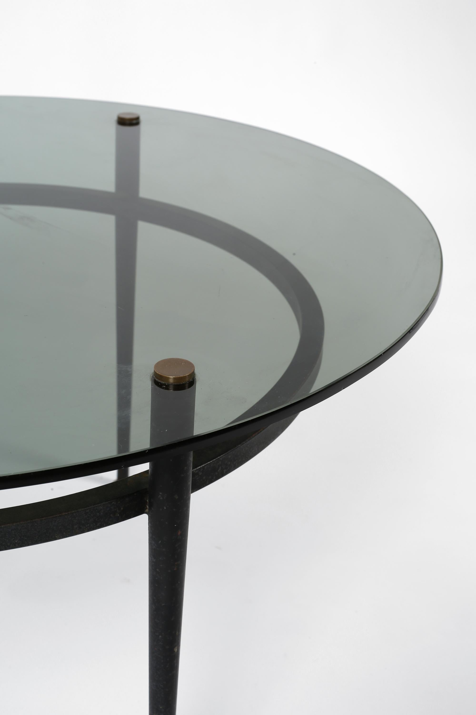 Table basse minimaliste Roger Le Bihan, milieu de siècle, années 1960 en vente 4