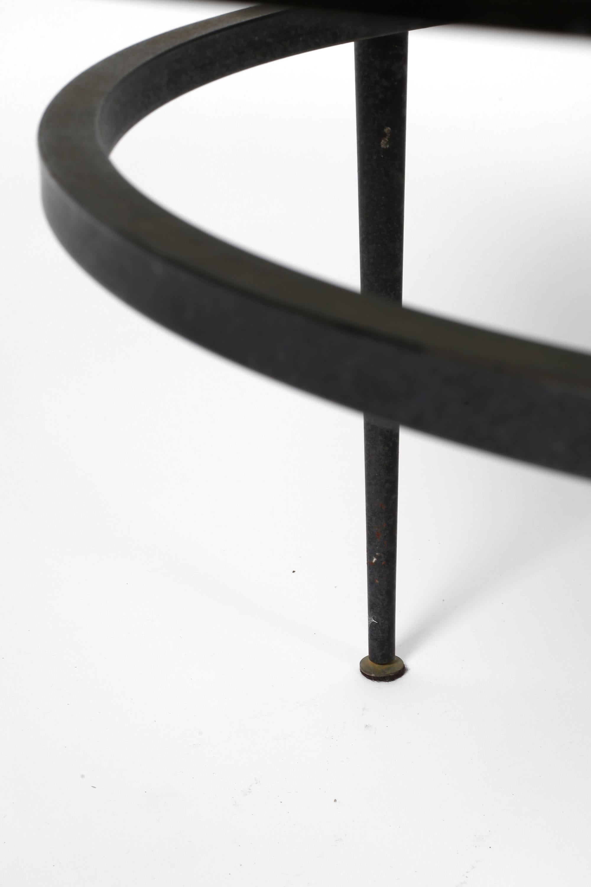 Table basse minimaliste Roger Le Bihan, milieu de siècle, années 1960 en vente 1