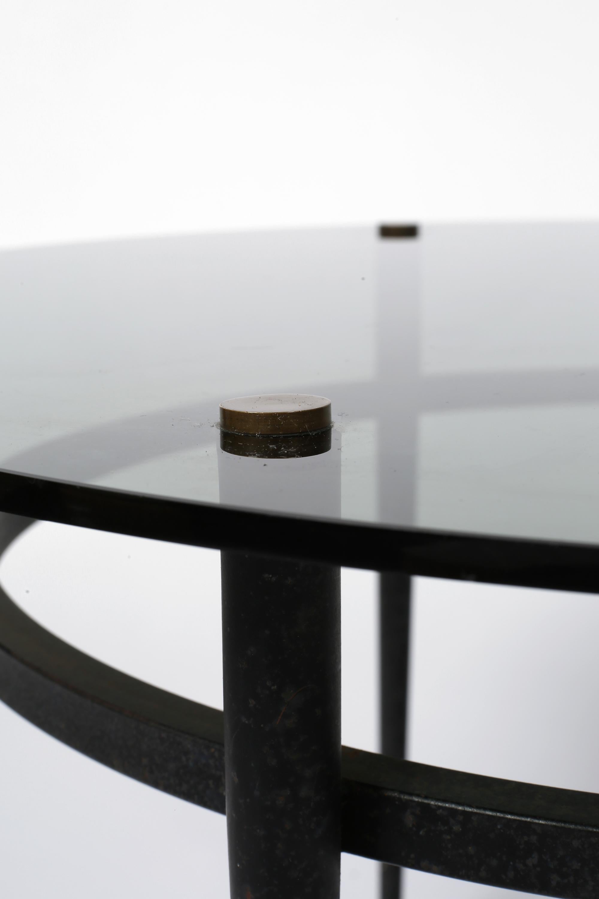Table basse minimaliste Roger Le Bihan, milieu de siècle, années 1960 en vente 2