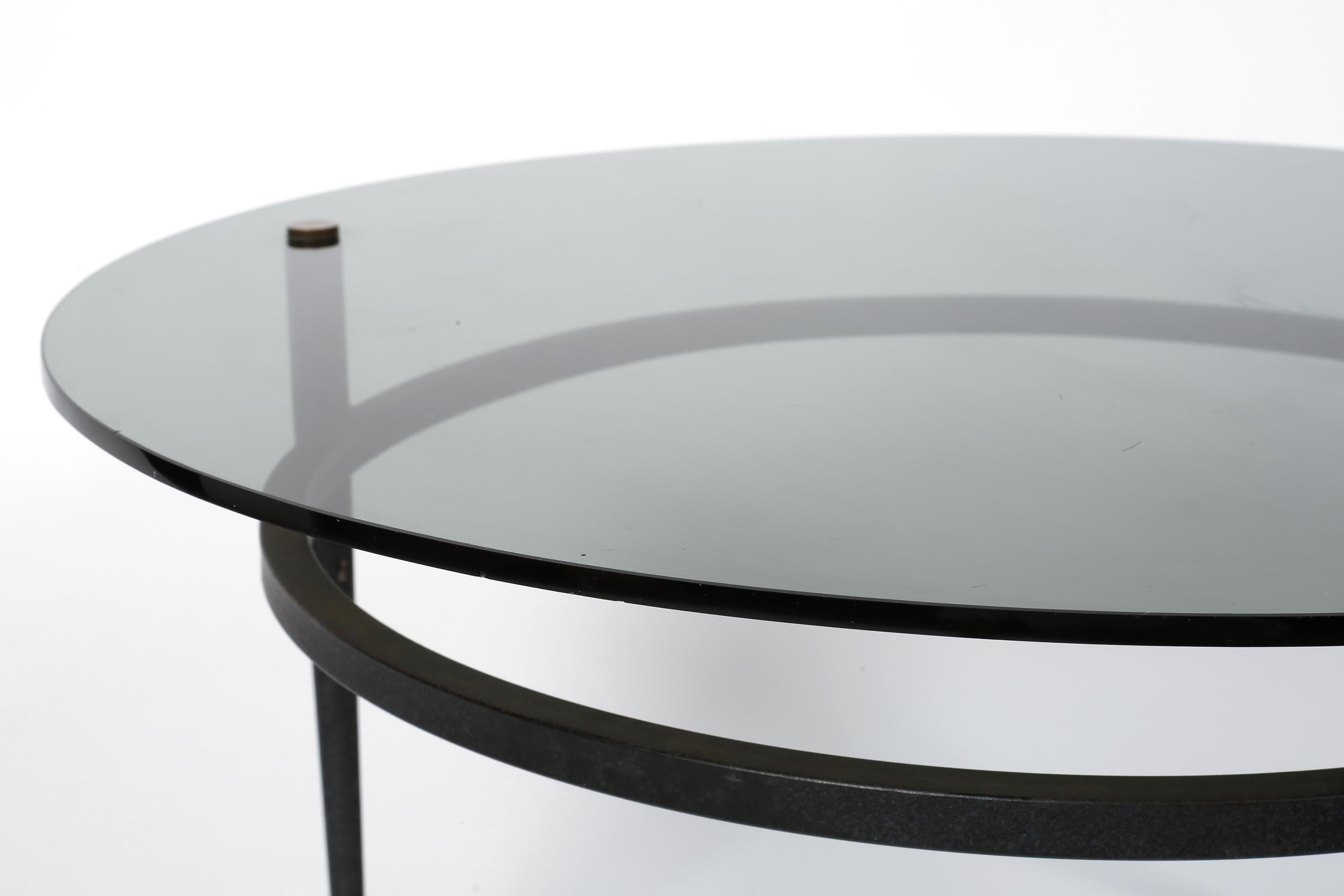 Table basse minimaliste Roger Le Bihan, milieu de siècle, années 1960 en vente 3