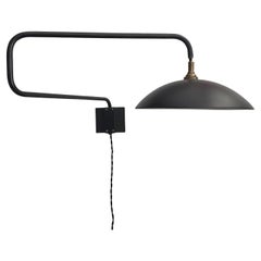 Französisch Mid Century Articulating Counterbalance  Swing Arm-Wandleuchter
